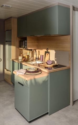 Chalet, vue lac (Akka) | Cuisine privée