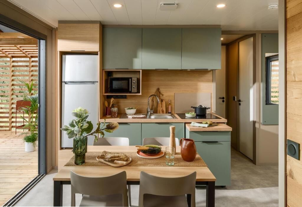 Chalet, pemandangan danau (Ardi) | Dapur pribadi