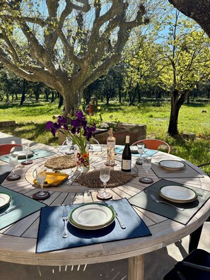 Restauration en plein air