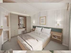 Iron/ironing board, WiFi, bed sheets - DJD ,Country Style Luxury Lodge, Manor Park Sleeps 4 (Hunstanton)