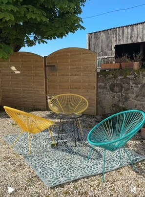 Terrace/patio - La Maison Marguerite - 900m from the beach (Audierne)