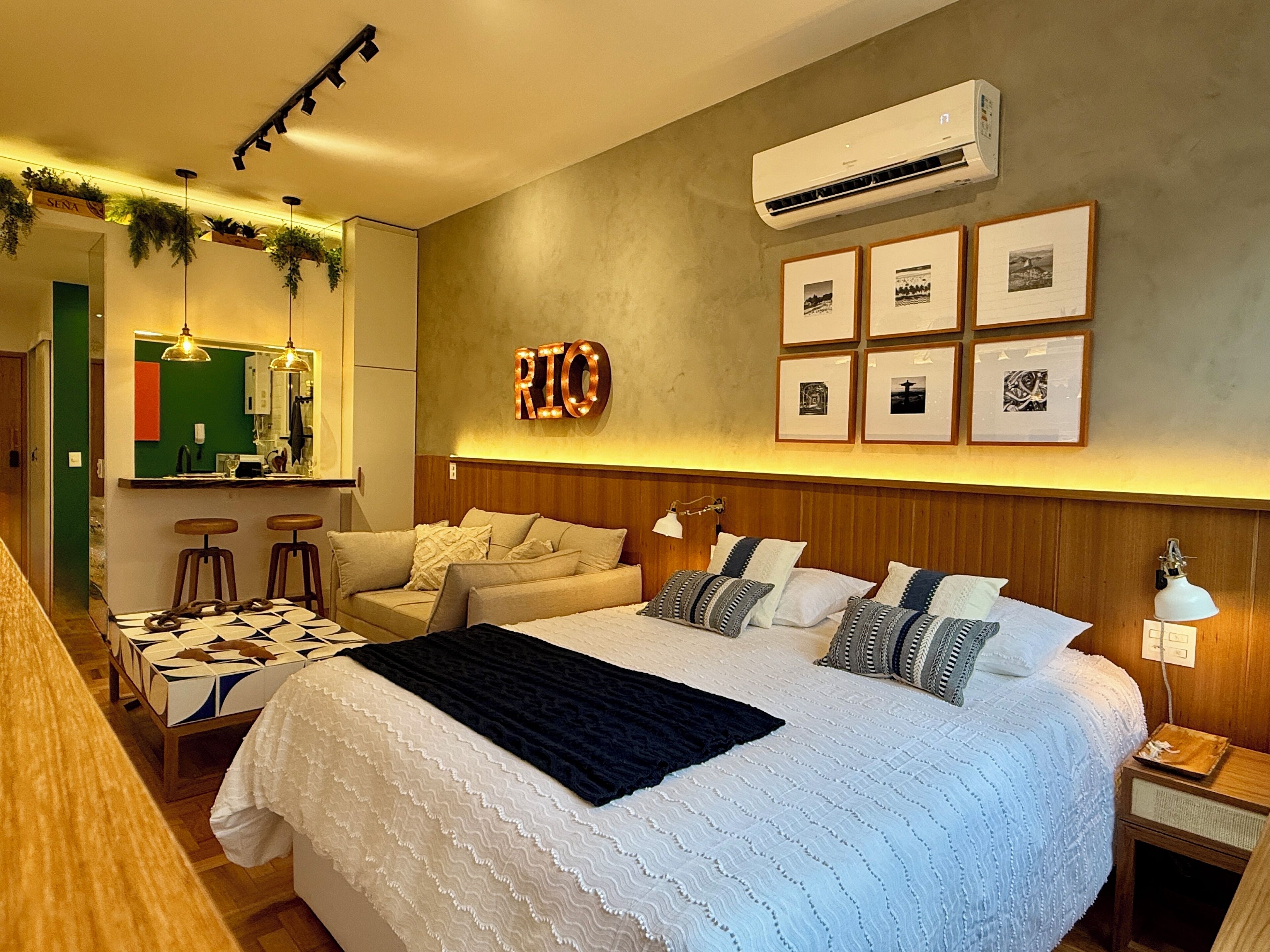 1 quarto, cofres nos quartos, escrivaninha, Wi-Fi de cortesia