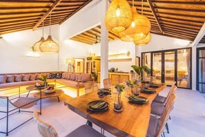 Dining - Villa Baladeva - 5BDR luxury villa, huge pool (Kuta)