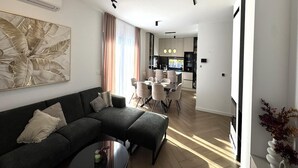 Living room - Lovrec Hillside Villa With Pool (Lovreć)