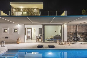 Pool - Anatoli (Sunrise), an exquisite seaside villa, with the vibrant hues of sunrise. (Achlia)