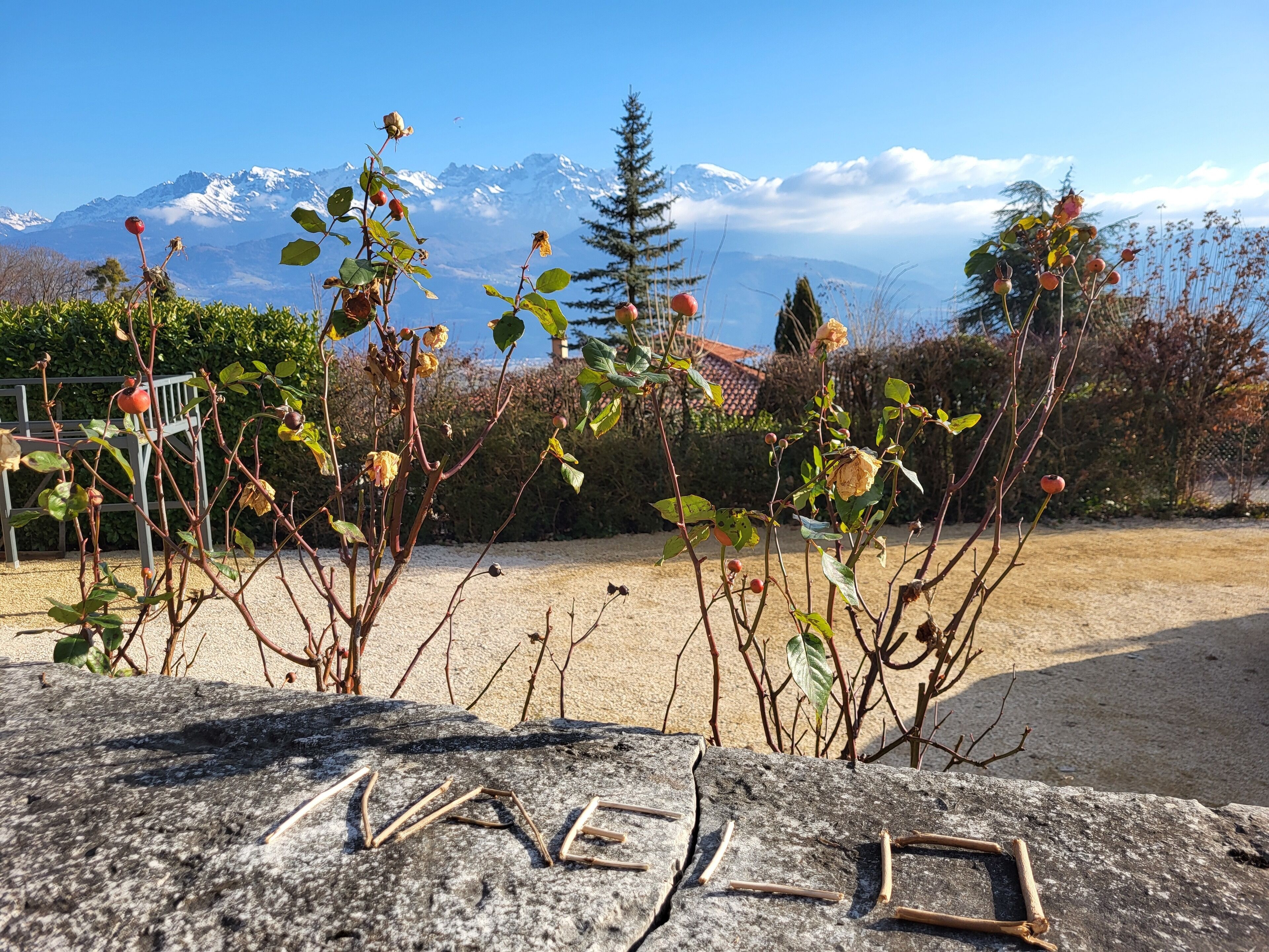 Enceinte de l’hébergement