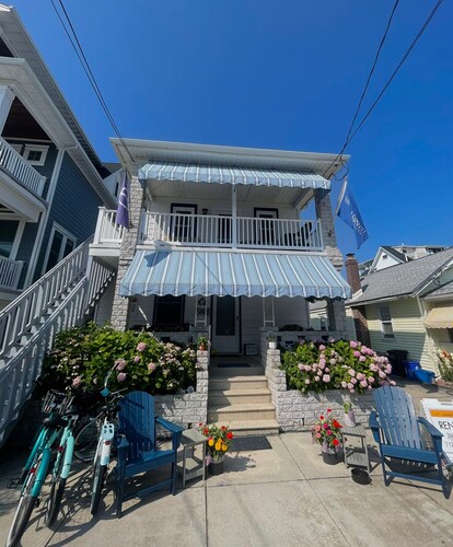 3-bedroom, first-floor house in the north end of beautiful Ocean City, NJ