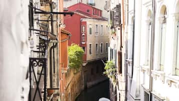 Blick von der Unterkunft