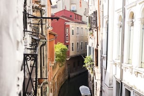 Blick von der Unterkunft