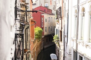 Blick von der Unterkunft