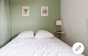 2 chambres, fer et planche à repasser, Wi-Fi gratuit