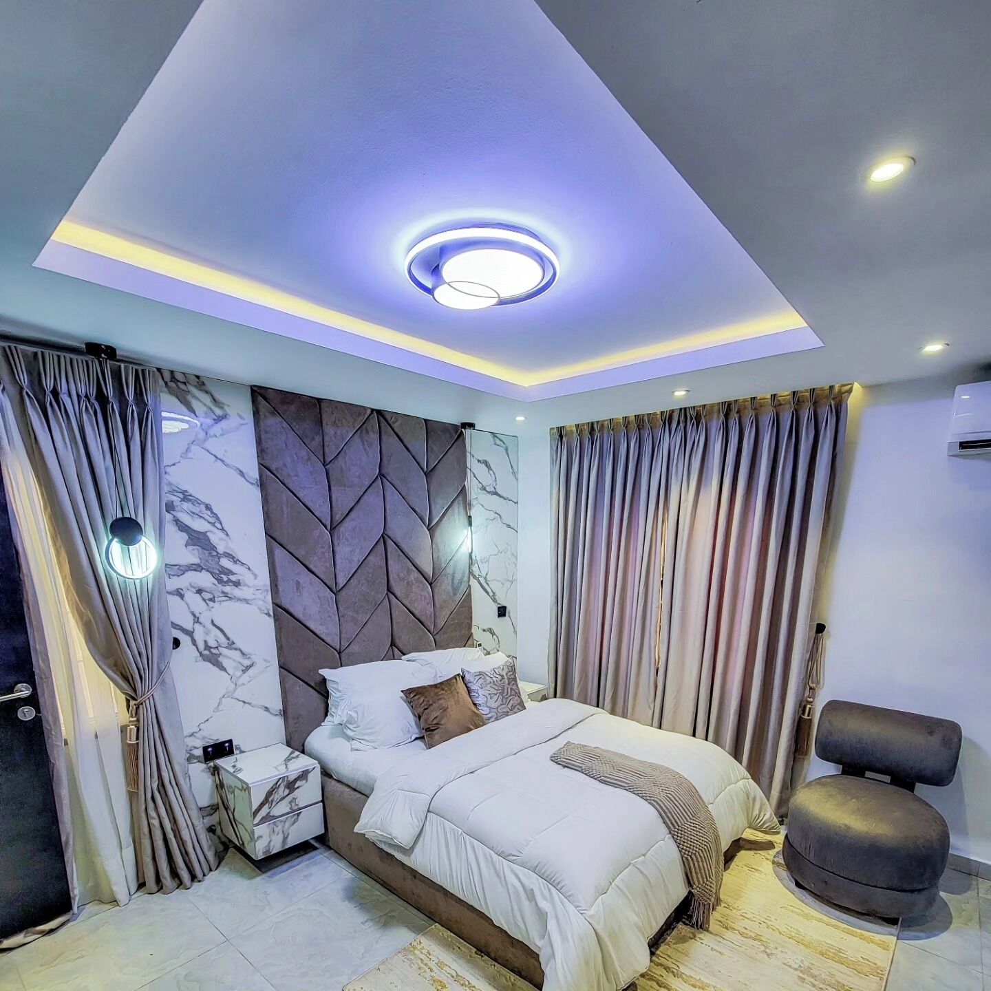 Economy Apartment, Balcony, City View | Desk, laptop workspace, blackout drapes, soundproofing