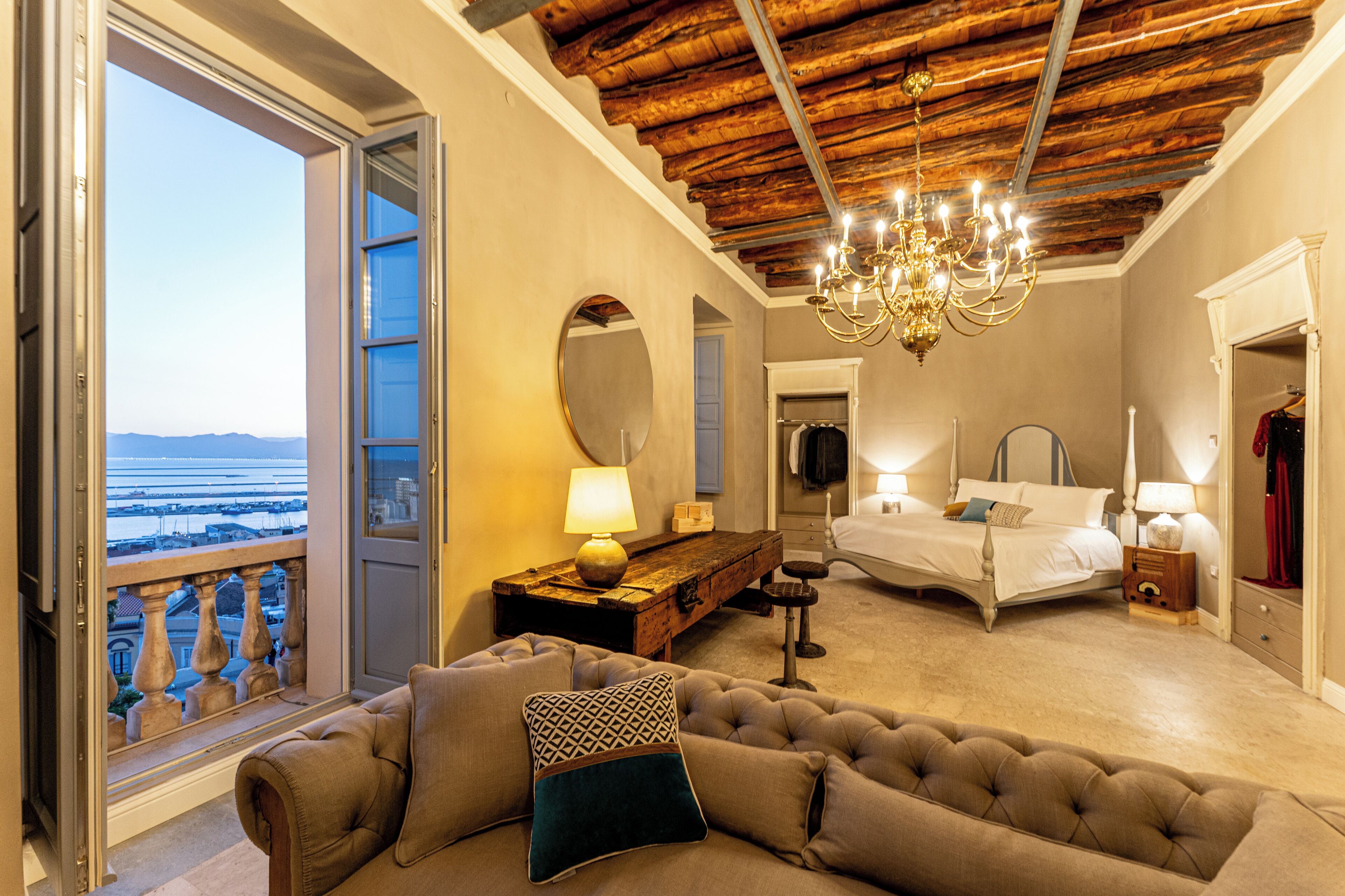 디럭스 더블룸, 바다 전망 | 객실 내 금고, 암막 커튼, 무료 WiFi