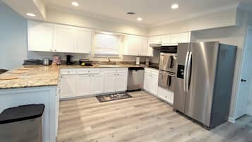 Microwave, oven, stovetop