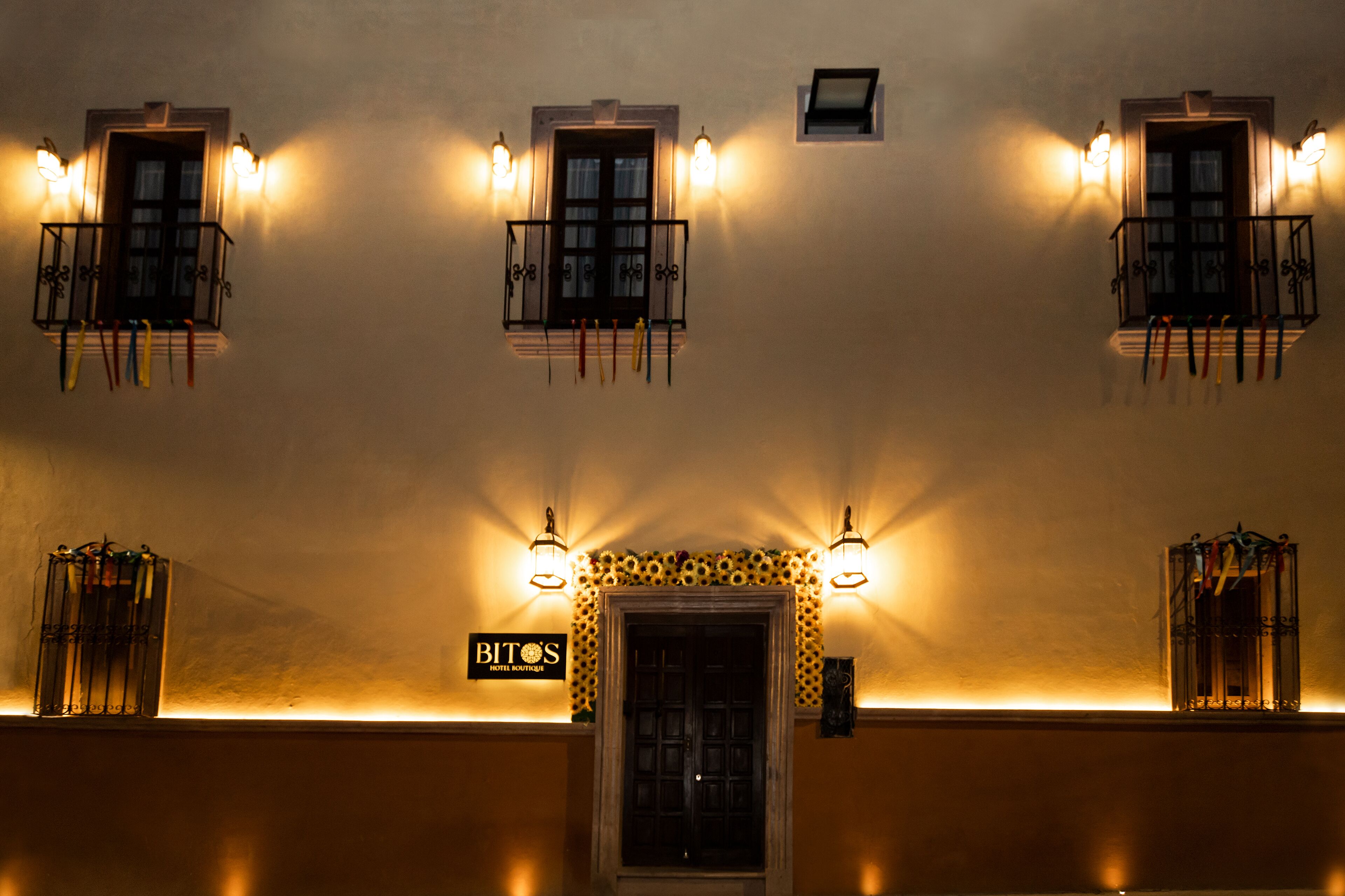 Fachada de la propiedad