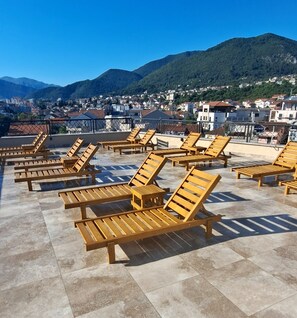 Terrace/patio - Comfort 1bdr Apartment in Tivat I (Tivat)
