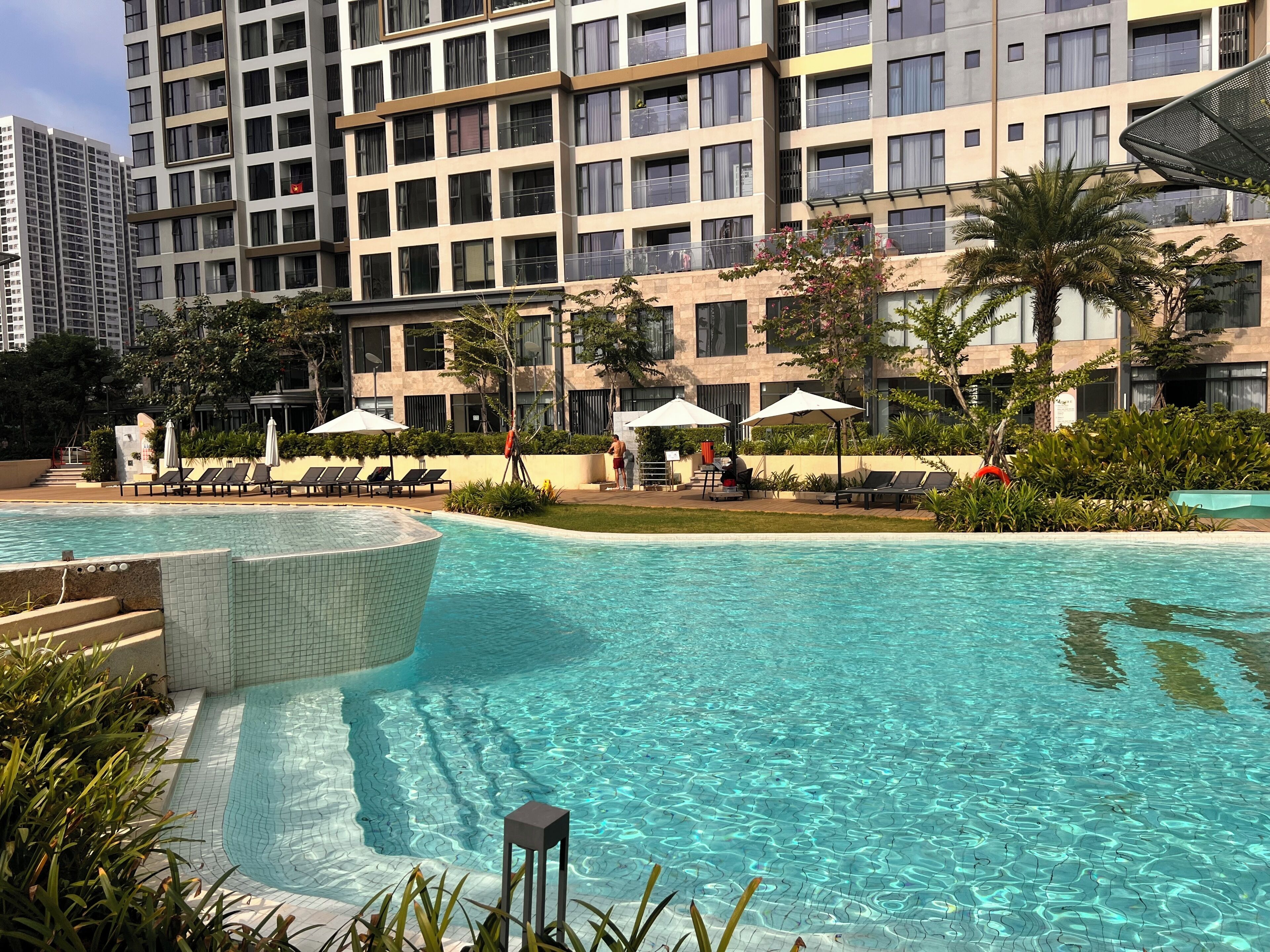 Deluxe Apartment, Balcony, River View | Blackout drapes, soundproofing, iron/ironing board, free WiFi