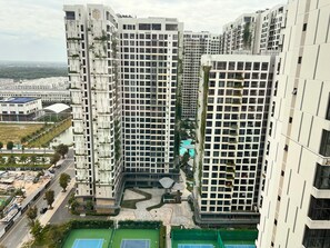 Appartement Deluxe, balcon, vue fleuve