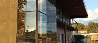 In front of THE Shopping