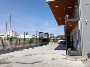 Enceinte de l’hébergement