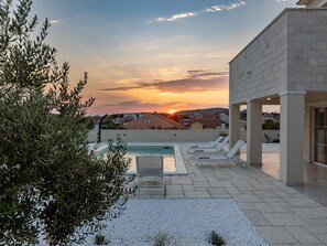 Villa | Pool | Indoor pool, outdoor pool - Villa Royal Stone With Pool in Jezera (Tisno)