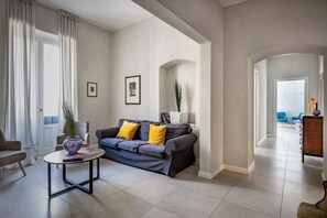 Living area - Spacious and comfortable apartment in Ortigia (Siracusa)