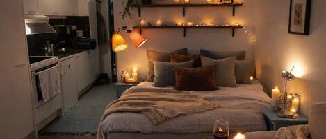 Bureau, Wi-Fi, literie fournie