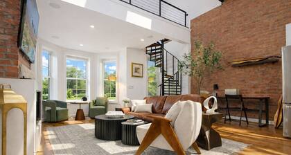 District Gojo A - Modern 3BR Loft with Rooftop