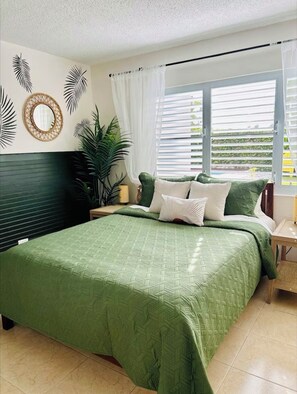 5 bedrooms, iron/ironing board, travel crib, free WiFi