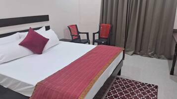 Deluxe Double or Twin Room, Balcony, Mountain View | Premium bedding, blackout curtains, iron/ironing board, free WiFi