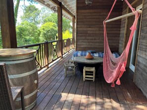Terrace/patio - Wooden house (Labenne)
