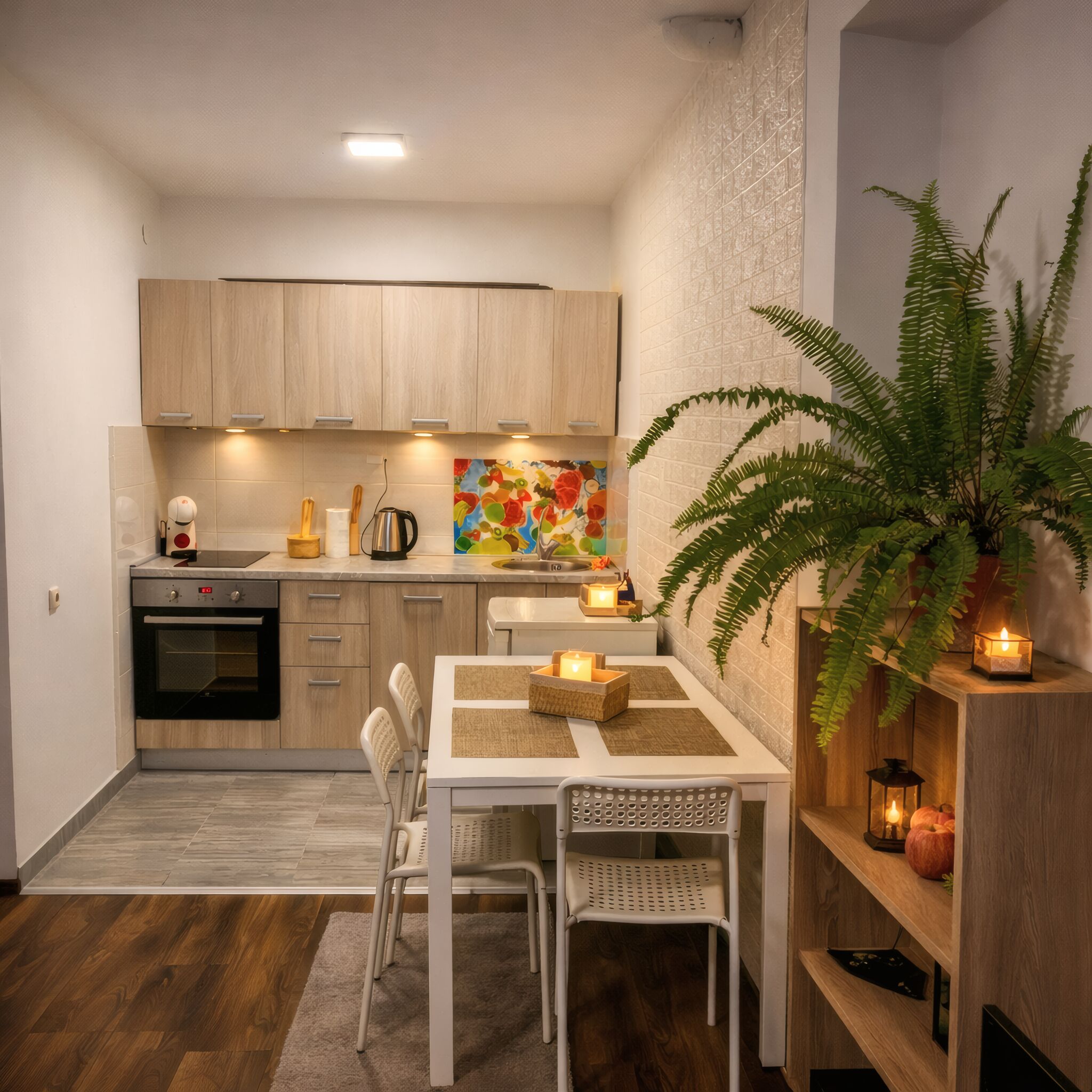 Horno, placa de cocina, lavavajillas