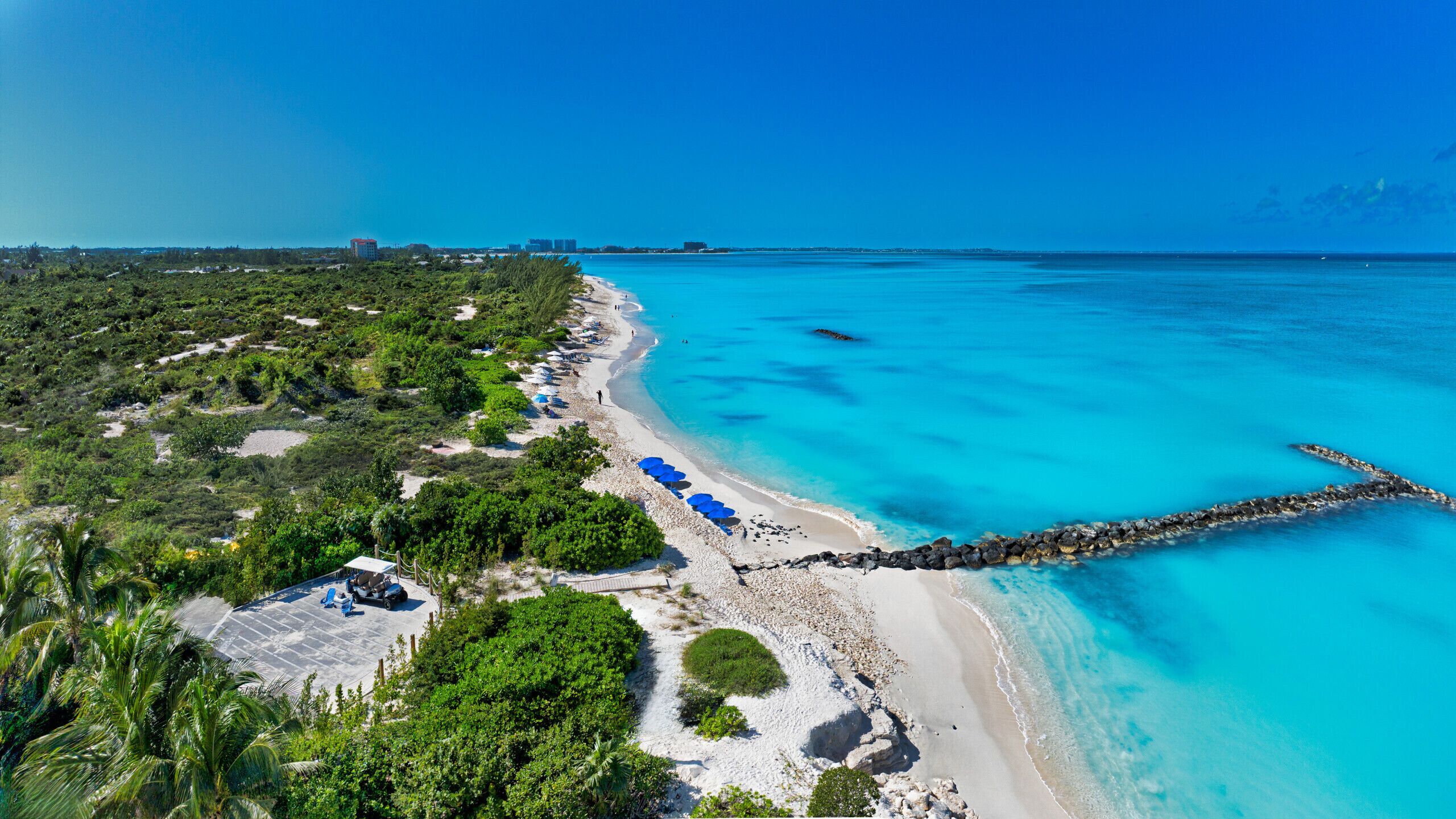 Sun loungers, beach towels