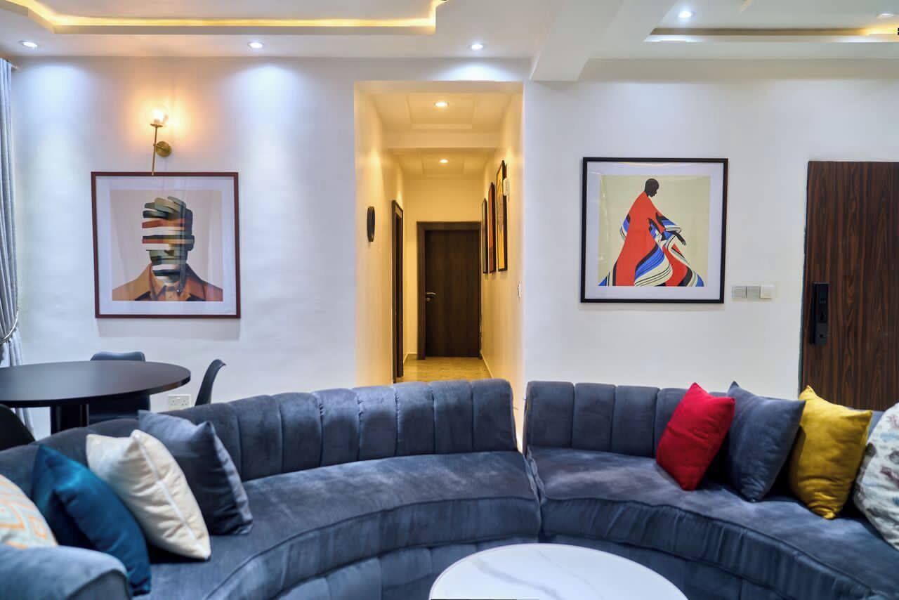 Standard Apartment, Balcony, City View | Living area