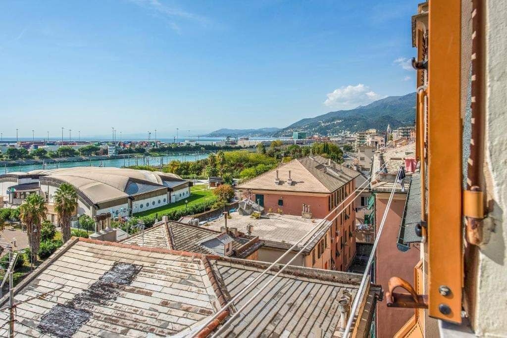 Uitzicht vanuit accommodatie