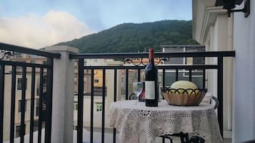 Luxury-Dreibettzimmer, Blick auf den Innenhof