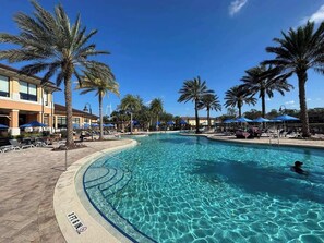 Outdoor pool, a heated pool - Spacious Condo w/ Resort Access near Disney (Kissimmee)