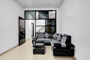 Sala de estar en el lobby