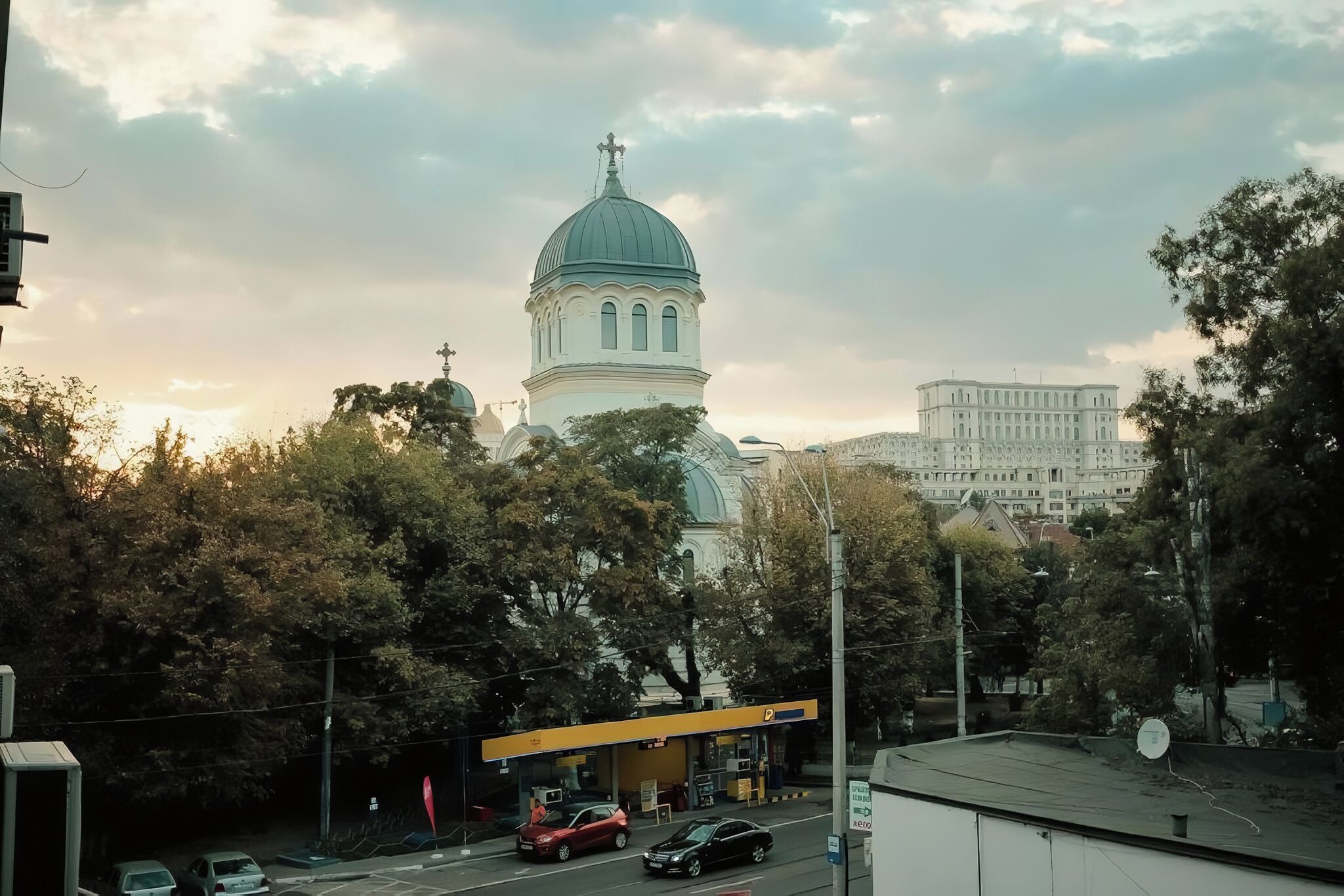 Vistas a la ciudad desde el alojamiento