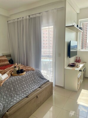 1 Schlafzimmer, Bügeleisen/Bügelbrett, kostenloses WLAN, Bettwäsche