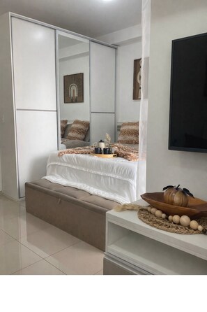 1 bedroom, iron/ironing board, free WiFi, bed sheets - LoftPrime Experience | Comfort • View & Sauna (São Bernardo do Campo)
