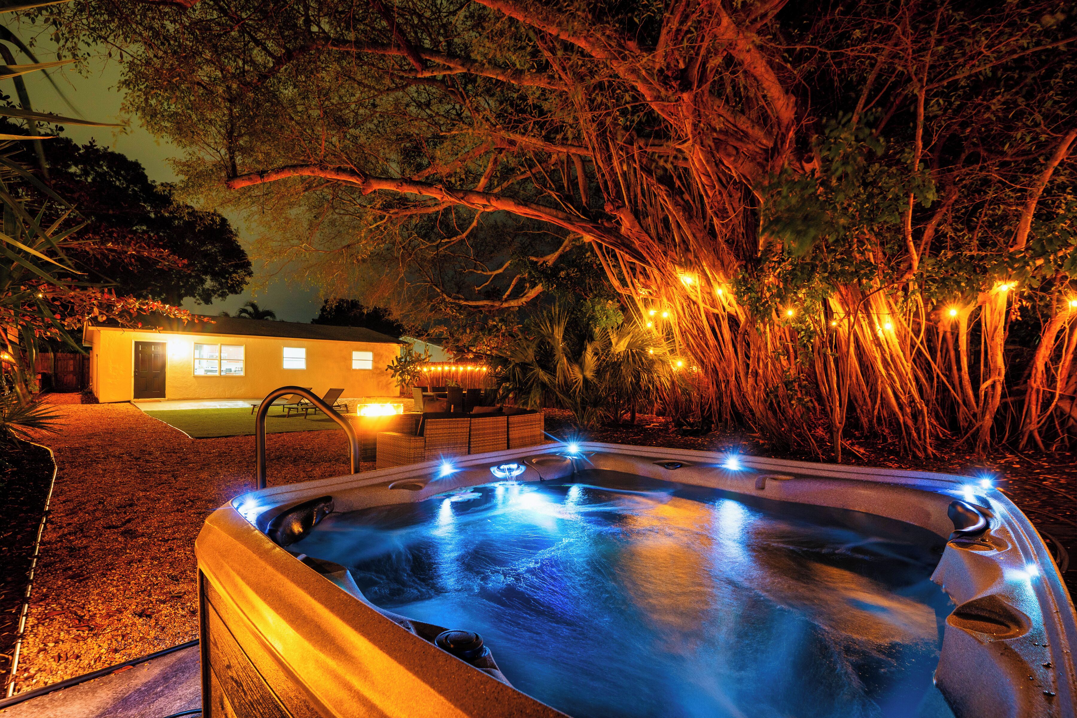 Baignoire à remous extérieure