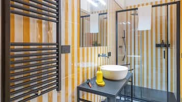 Double Room, Smoking, Housekeeping | Bathroom | Shower, free toiletries, hair dryer, bathrobes