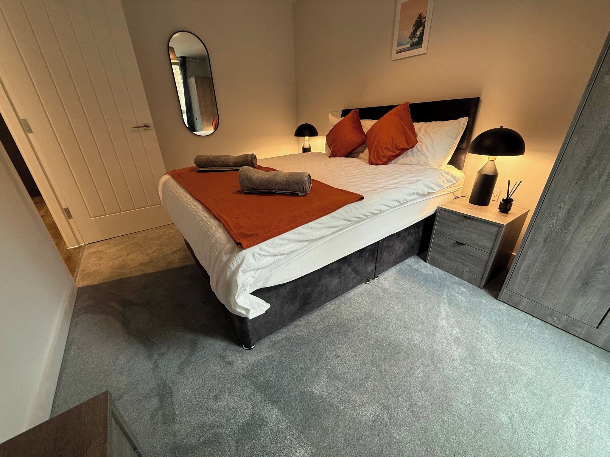 2 bedrooms, iron/ironing board, free WiFi, bed sheets
