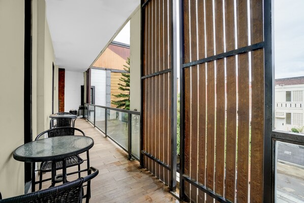 Área de estar no saguão