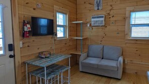 Living area - "Seacoast" at Keyser Pond Campground (Henniker)