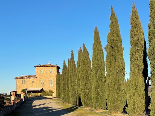 Casa Bel Sogno: herrlicher Blick auf Volterra und toskanischen Hügel (4 Pers.)