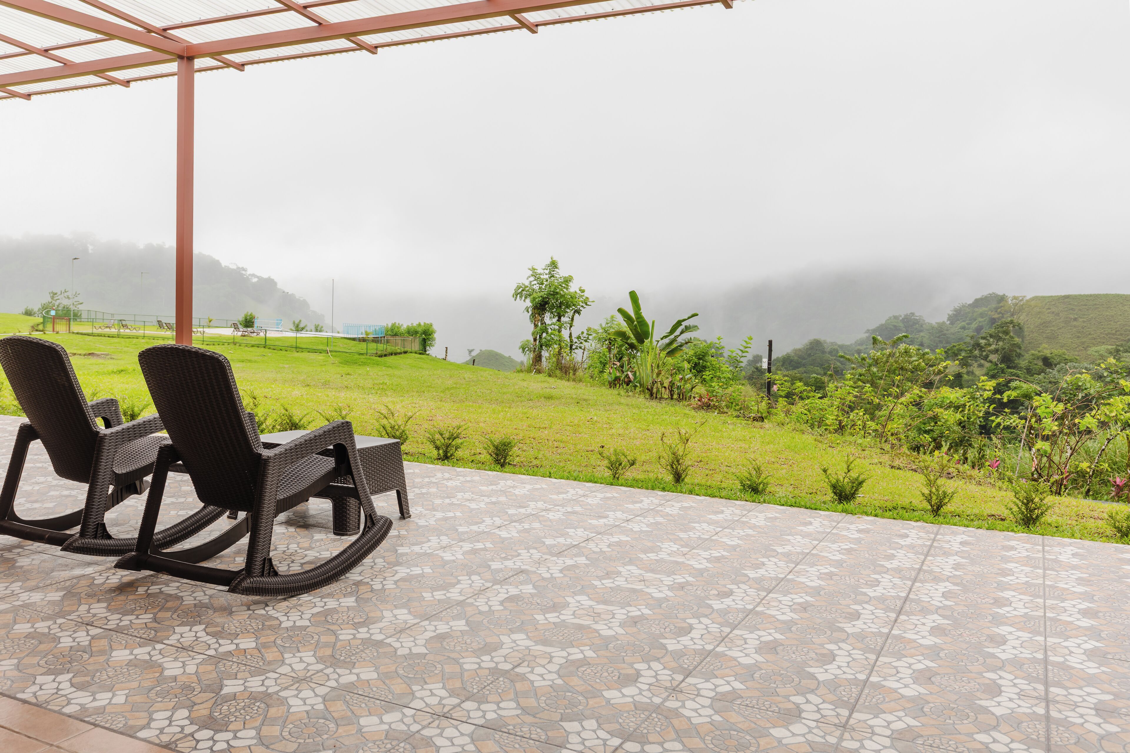 Rom, fjellutsikt | Terrasse/patio