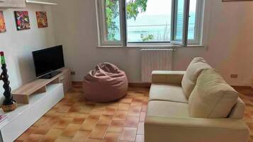 Télévision, cheminée