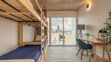 Bed in 4-Bed Female Dormitory Room | Desk, free WiFi